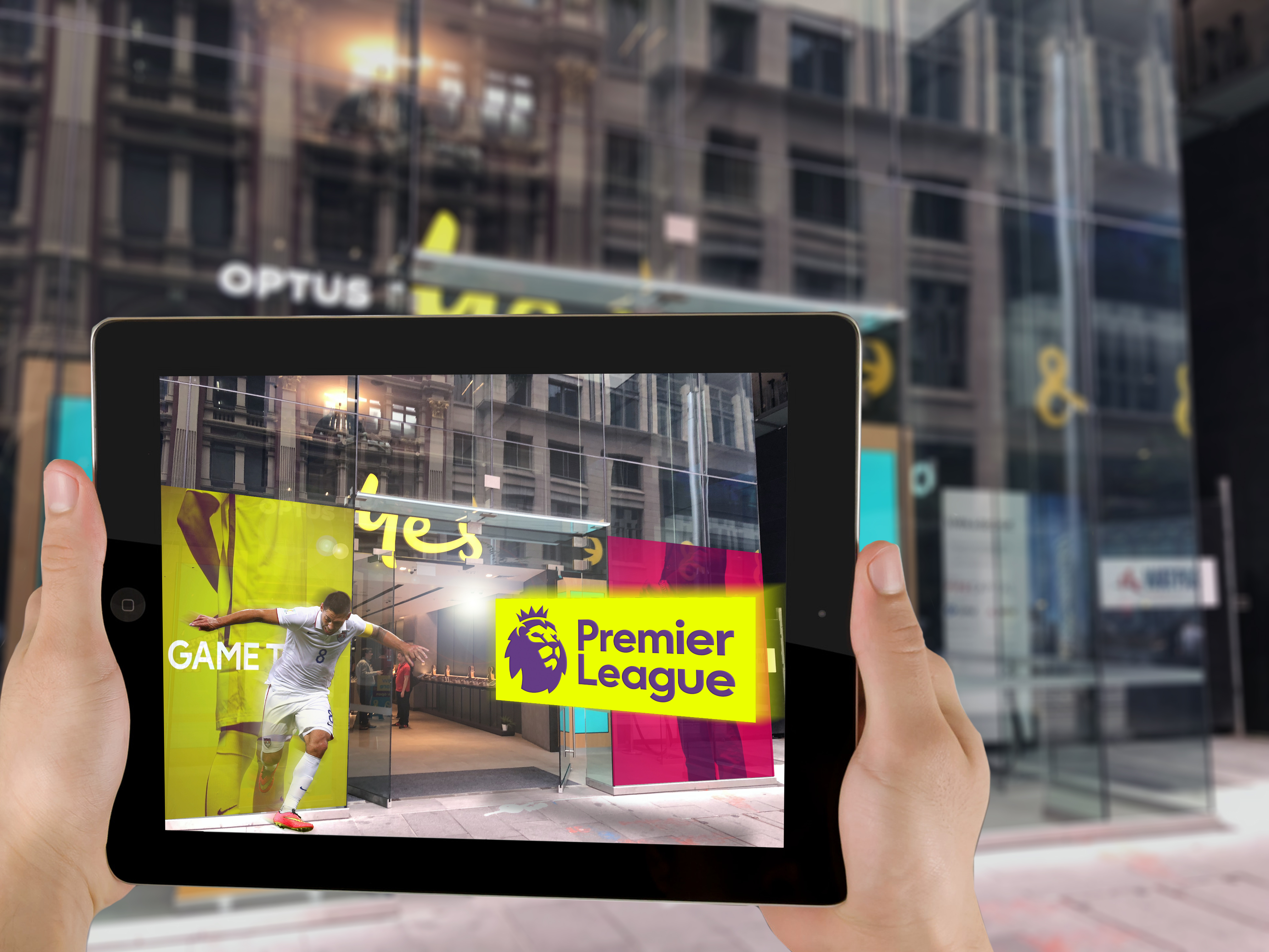 Optus Retail Augmented Reality AR Experiences